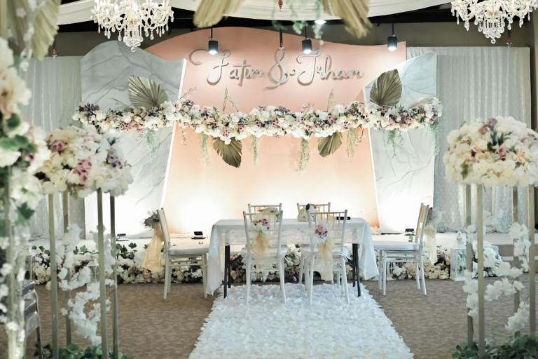 tema dekorasi pernikahan shabby chic